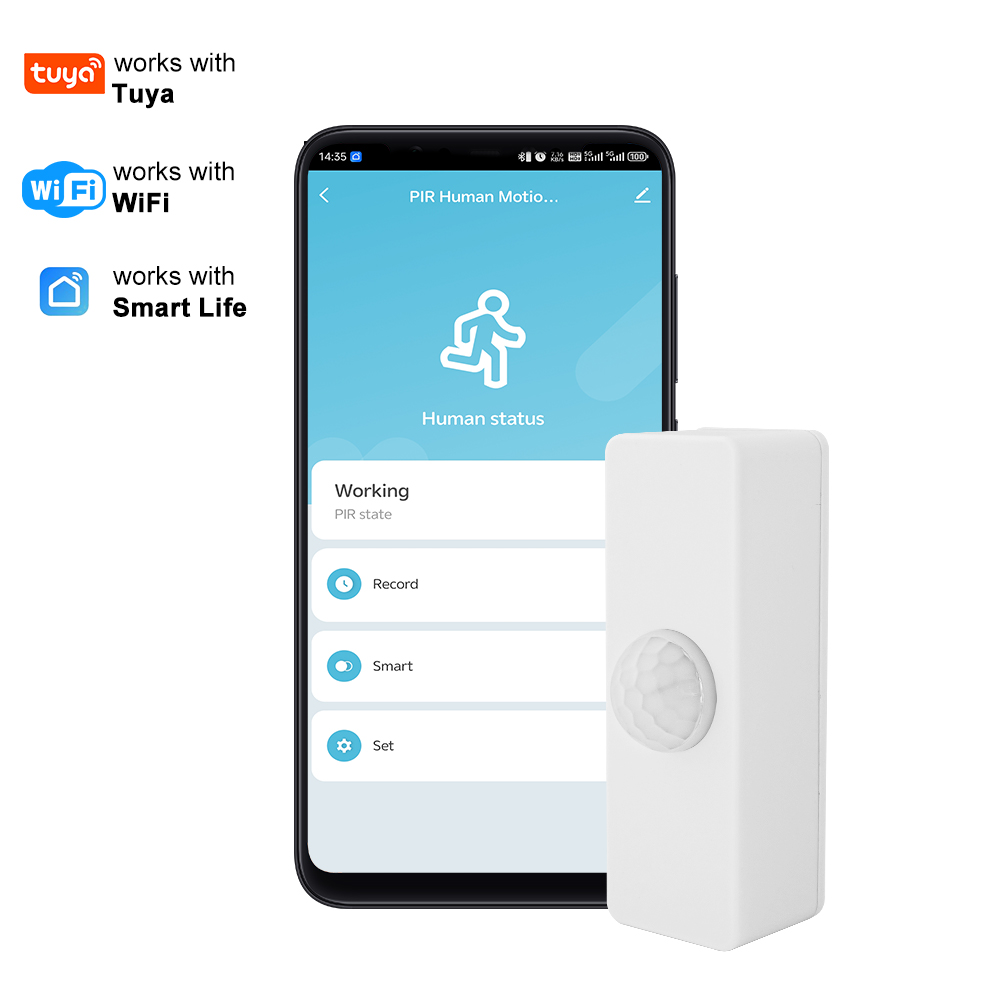 Smart Home Certification - Tuya Akıllı PIR Hareket Sensörü Akıllı
