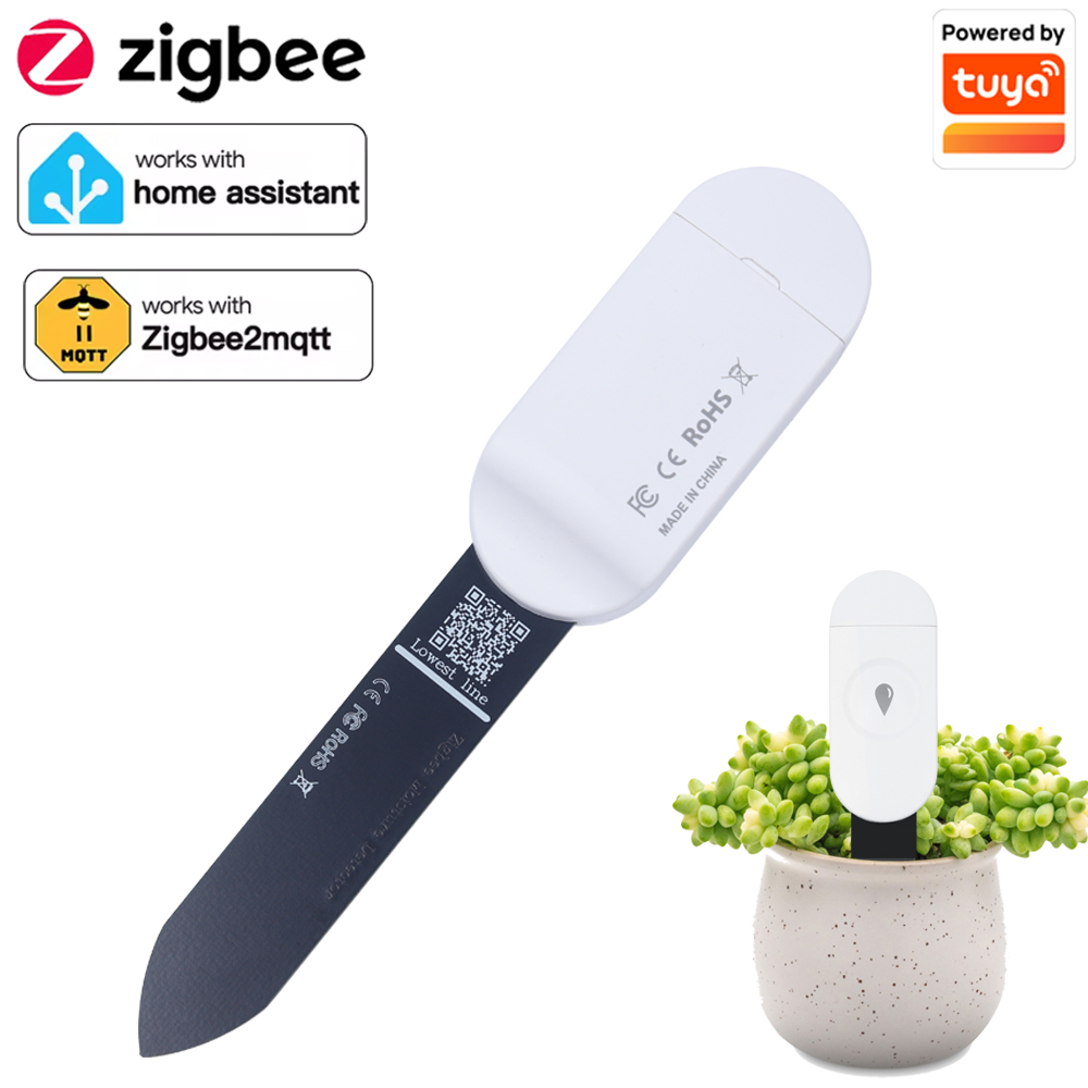 Smart Home Energy Monitor - Tuya Zigbee Sıcaklık Nem Nem Dedektörü