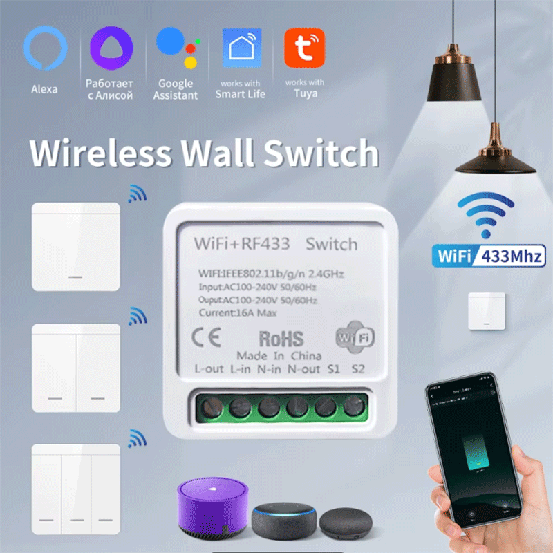 Smart Home Certification - Tuya WiFi Akıllı Işık Anahtarı Akıllı