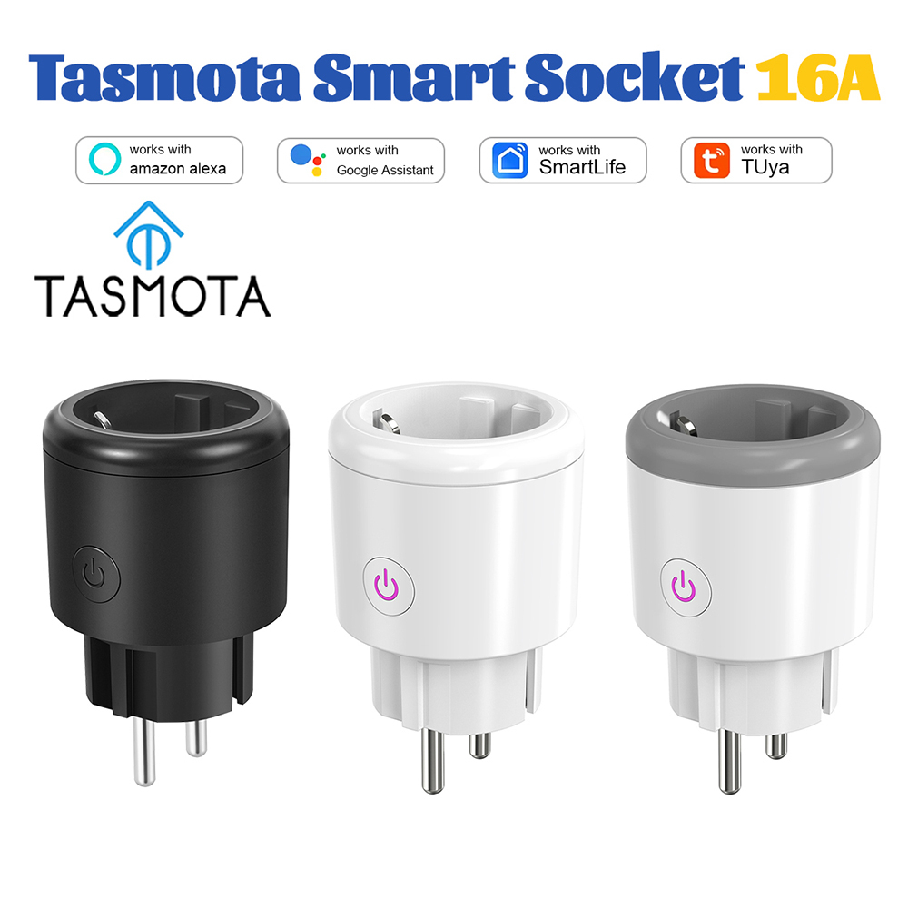 Smart Home Energy Monitor - Tasmota EU Akıllı Priz 16A WiFi