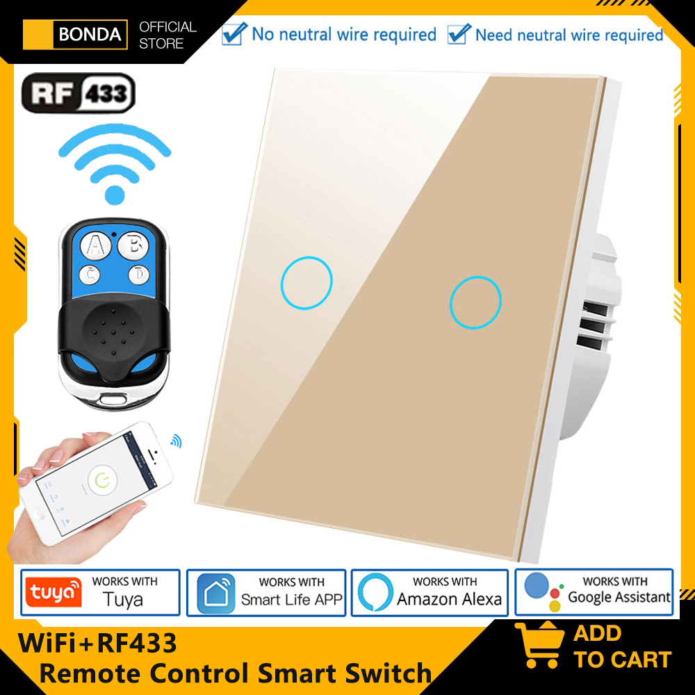 Smart Home Certification - Tuya AB WiFi+RF433 Akıllı Uzaktan kumanda