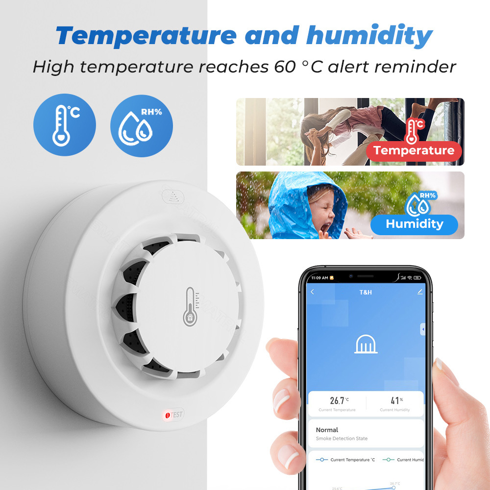 Tuya WiFi Sıcaklık ve Nem Sens - Smart Home Security incelemesi ve fiyatı