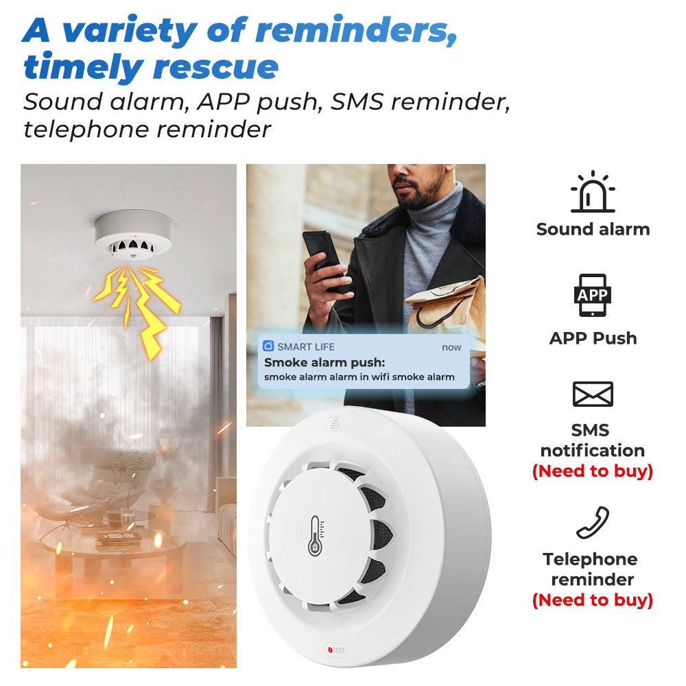 Tuya WiFi Sıcaklık ve Nem Sens - Smart Home Security incelemesi ve fiyatı
