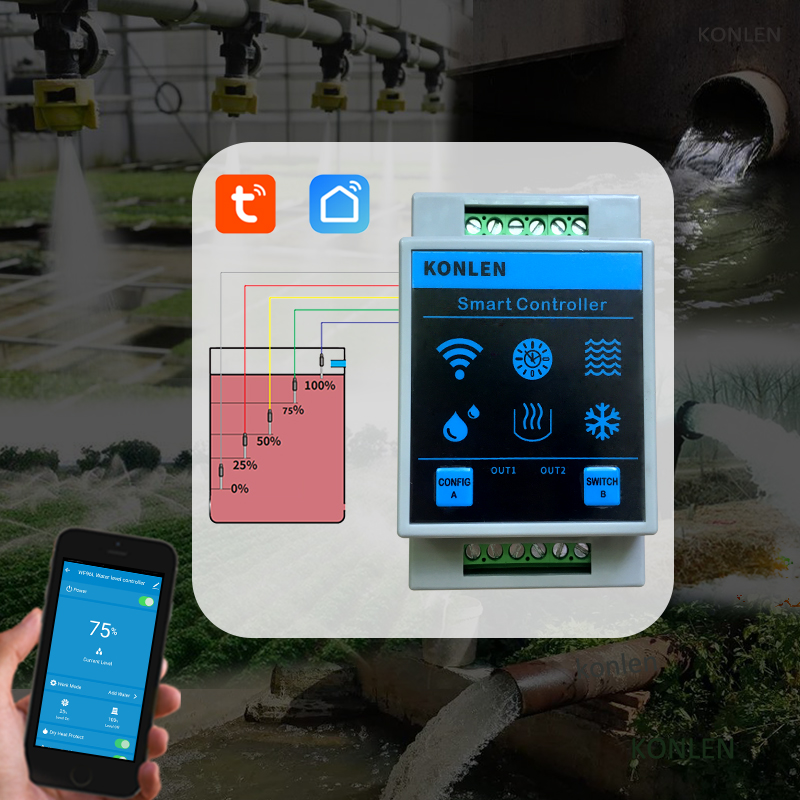 KONLEN Tuya Su Seviyesi Sensör - Smart Home Energy Monitor incelemesi ve fiyatı