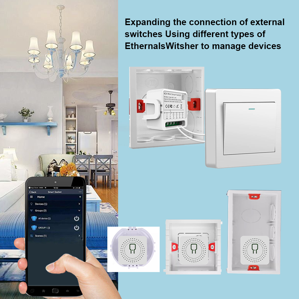 Tuya WiFi Akıllı Anahtar 1/2/3 - Smart Home Certification incelemesi ve fiyatı