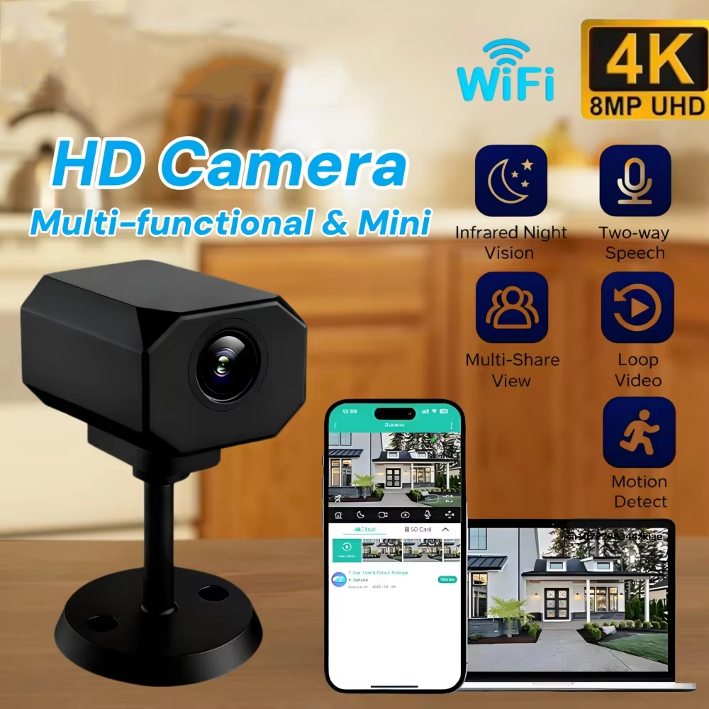 Ev İçin 4K HD WiFi Güvenlik Ka - Smart Home Security incelemesi ve fiyatı