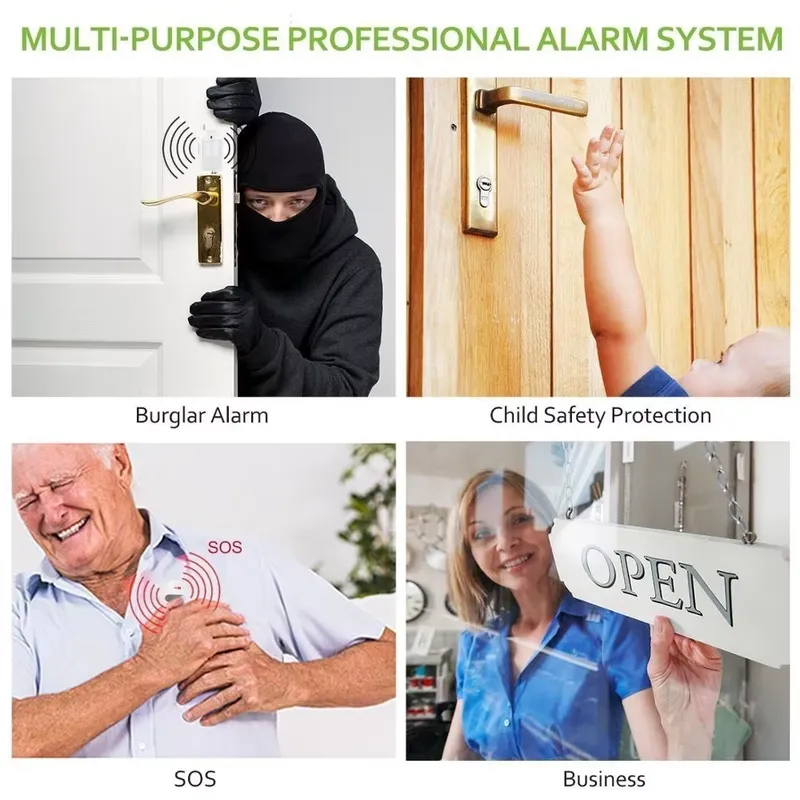 Ev Hırsız Alarm Kiti Otomatik  - Smart Home Security incelemesi ve fiyatı