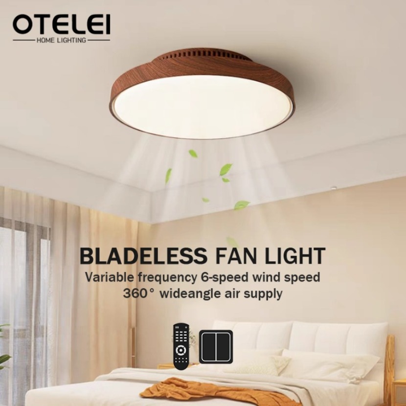 Yeni Ceviz Görünmez Bladeless  - Smart Ceiling Fan incelemesi ve fiyatı