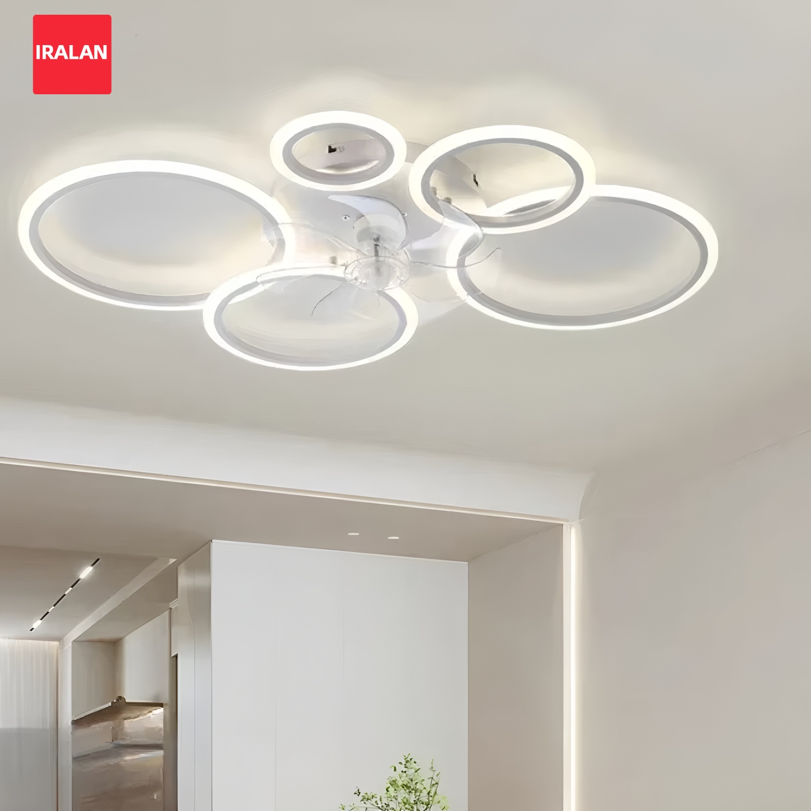 LED Aydınlatmalı Halka Tavan V - Smart Ceiling Fan incelemesi ve fiyatı