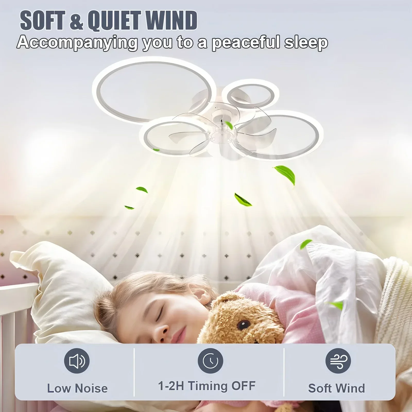 LED Aydınlatmalı Halka Tavan V - Smart Ceiling Fan incelemesi ve fiyatı