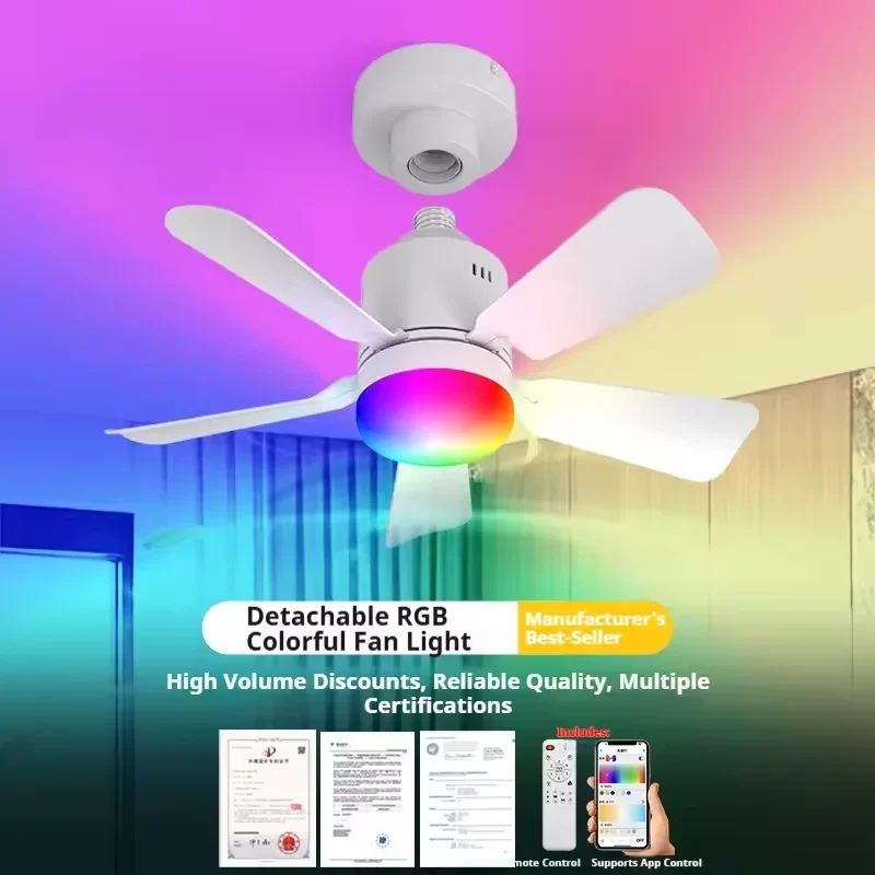 RGB LED tavan vantilatörü lamb - Smart Ceiling Fan incelemesi ve fiyatı