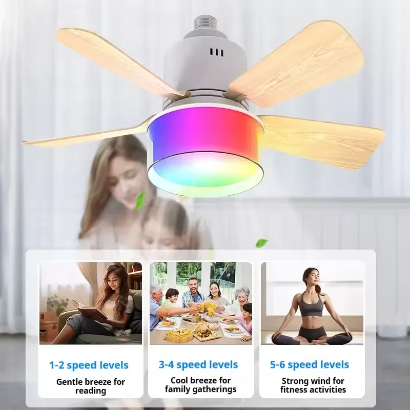 RGB LED tavan vantilatörü lamb - Smart Ceiling Fan incelemesi ve fiyatı