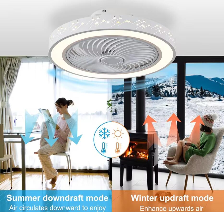 Işık uzaktan kumanda ile 46CM  - Smart Ceiling Fan incelemesi ve fiyatı