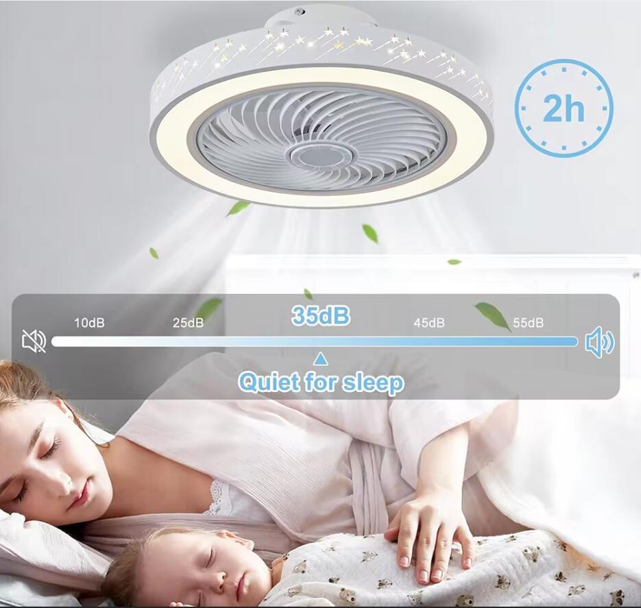 Işık uzaktan kumanda ile 46CM  - Smart Ceiling Fan incelemesi ve fiyatı