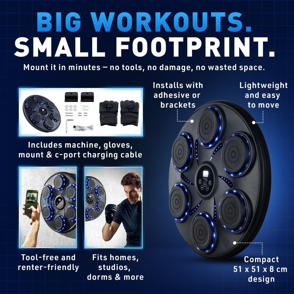 Akıllı Müzikli Boks Makinesi,  - Smart Home Gym incelemesi ve fiyatı