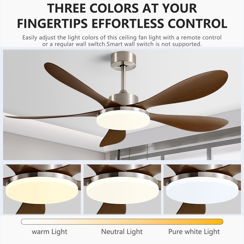 40/46/56 inç 5 Kanatlı DC Moto - Smart Ceiling Fan incelemesi ve fiyatı