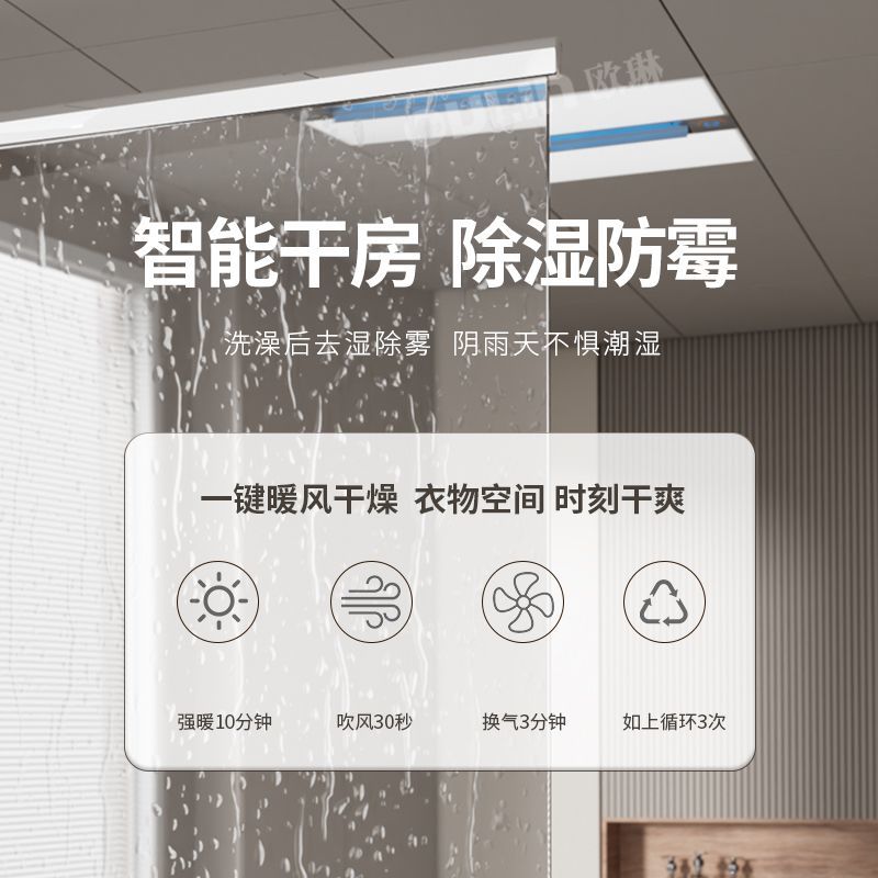Akıllı 3'ü 1 Arada Banyo Tavan - Smart Ceiling Fan incelemesi ve fiyatı