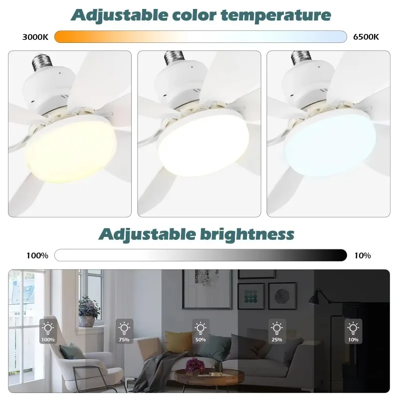 30W/40W Uzaktan Kumandalı LED  - Smart Ceiling Fan incelemesi ve fiyatı