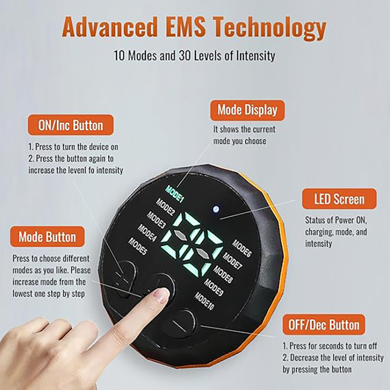 USB Şarjlı EMS Kas Tonlayıcı T - Smart Home Gym incelemesi ve fiyatı
